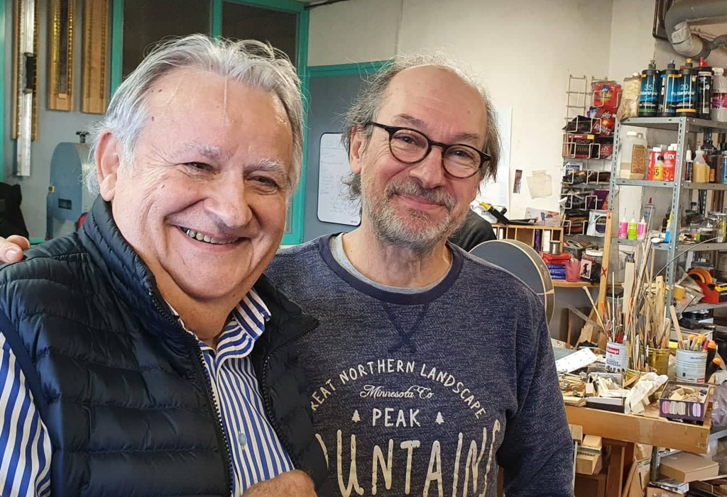 Michel Vagnoux et Franck Cheval Luthier