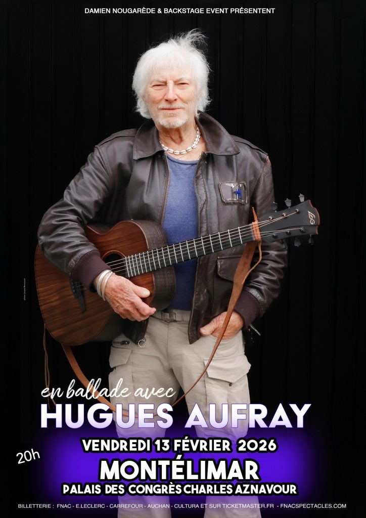 Hugues Aufray a Barbières en 2026