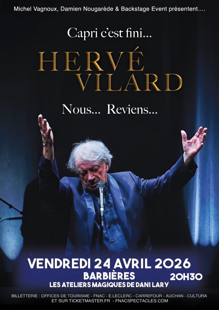 Herve Villard en concert a Barbiere Drome