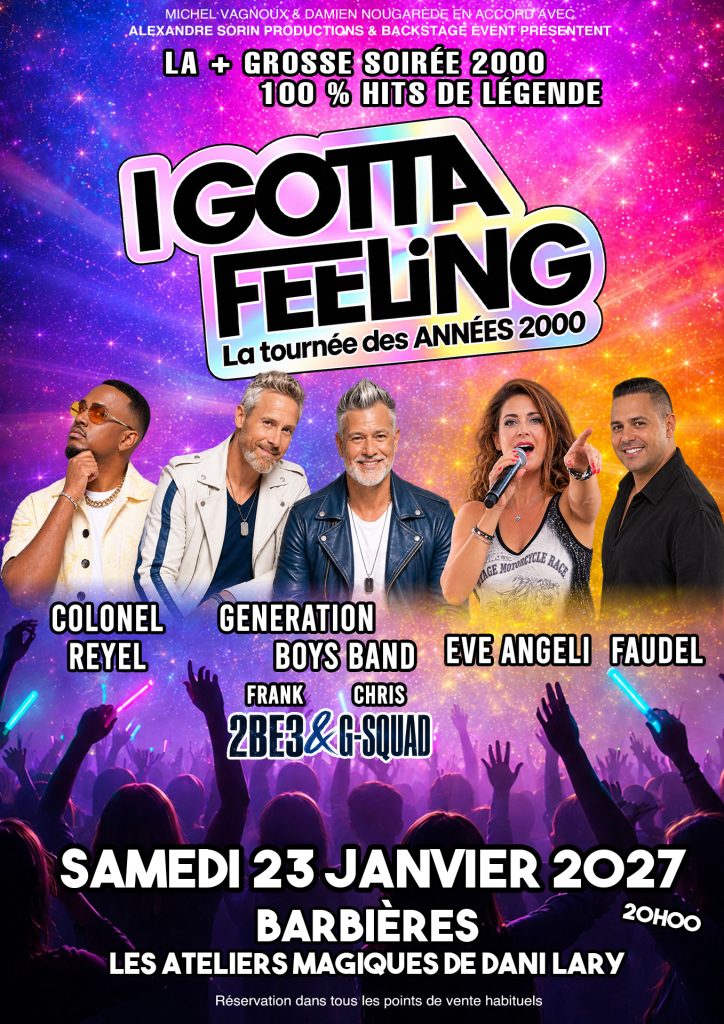 I Gotta Feeling Barbieres avec Generation BoysBand avec Franck et Chris, Eve Angeli, Faudel et Colonel Reyel !